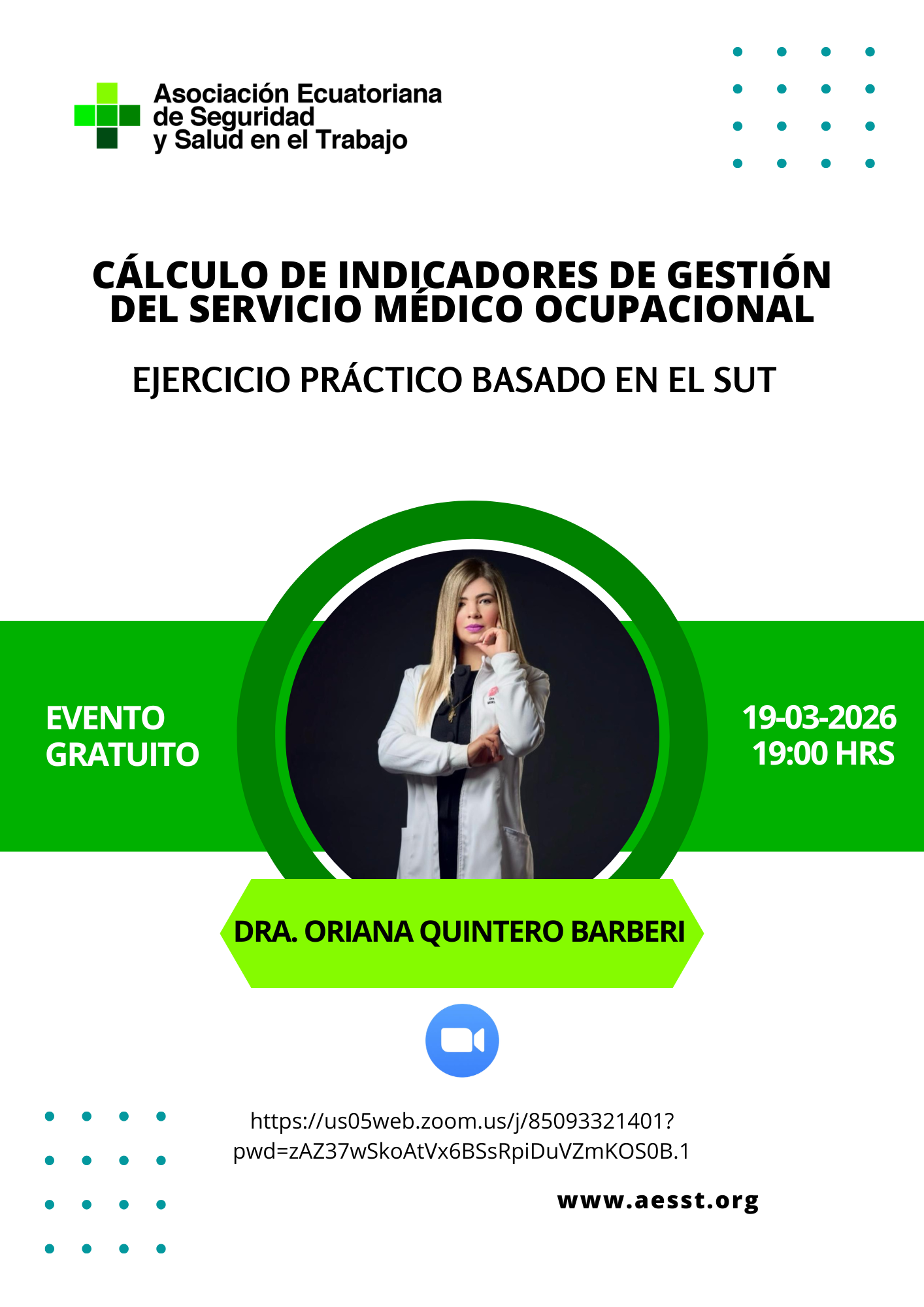 Cálculo de Indicadores de Gestión del Servicio Médico Ocupacional