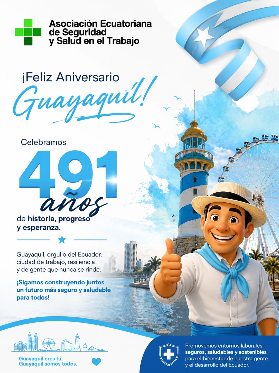 Feliz aniversario Guayaquil