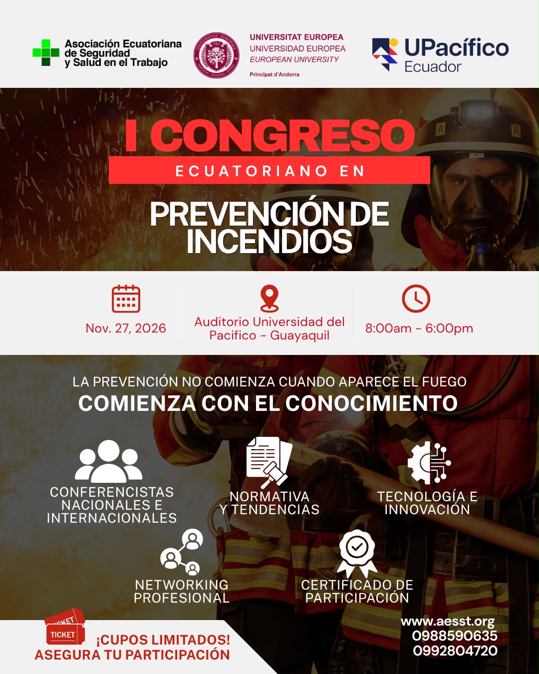 Congreso de Prevencion de Incendios - promocion 3